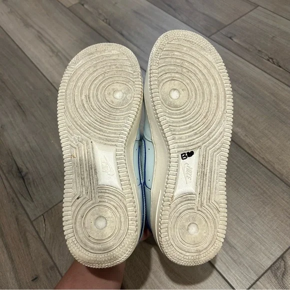 Nike Air Force 1 Low GS Moss Point Devin Booker CJ9886001 Sneaker Shoes 6Y W7.5 - Picture 9 of 12